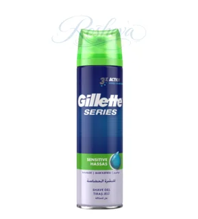 ژل اصلاح  ژیلت Gillette Series 3x Sensitive