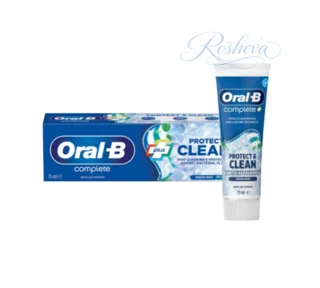 خمیر دندان اورال بی Oral-B Protect & Clean Whitening