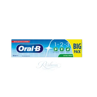 خمیر دندان اورال بی Oral-B 123 Extra Fresh