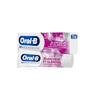 خمیر دندان اورال بی Oral-B 3D White Advanced Luxe