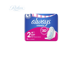 نوار بهداشتی آلویز always Classic Super