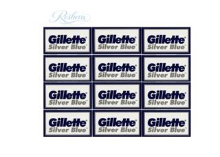 تیغ اصلاح ژیلت Gillette Silver Blue