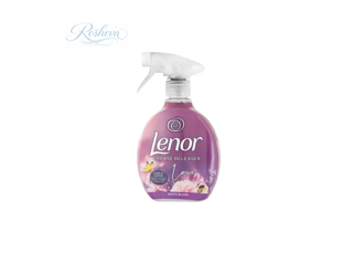 اسپری ضد چروک و خوشبو کننده لباس لنور با رایحه شکوفه نیلوفر مهتابی Lenor Exotic Bloom & Moonlit Lily