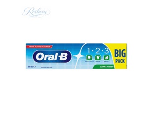 خمیردندان اورال بی Oral-B 123 Extra Fresh